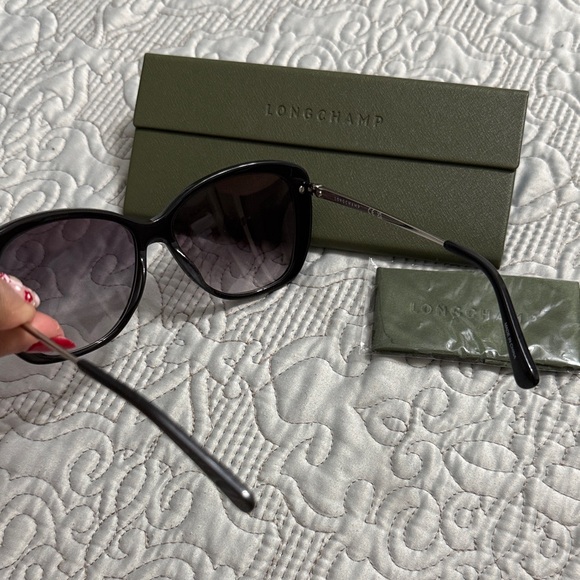 Longchamp Dark Frame Sunglasses - Picture 3 of 7